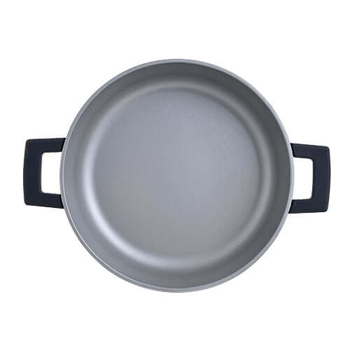 BRA DAILY PRO - Cacerola baja 28cm aluminio fundido, antiadherente sin  PFOA, apta para todo tipo de cocinas e inducción : : Hogar y cocina